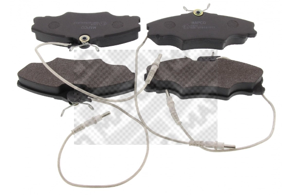 Kit de plaquettes de frein, frein à disque MAPCO 6463