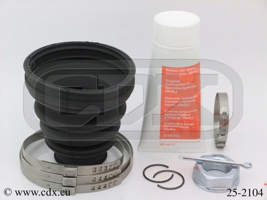 Jeu de joints-soufflets, arbre de commande CDX 25-2104