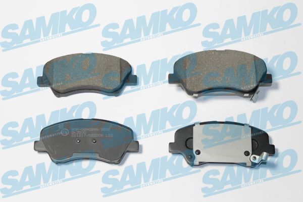 Kit de plaquettes de frein, frein à disque SAMKO 5SP2206