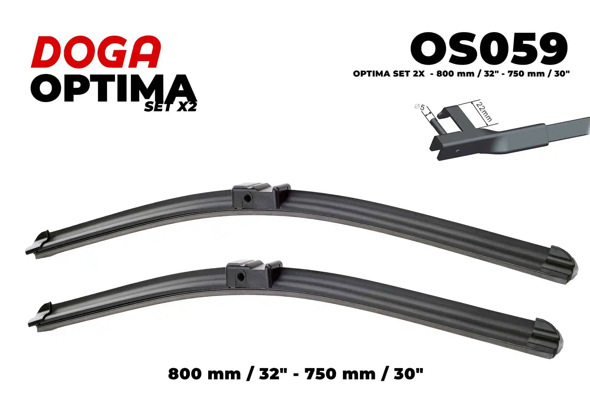 Balai d'essuie-glace DOGA OS059