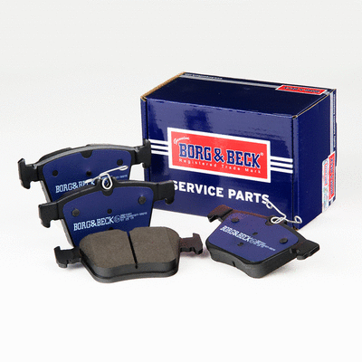 Kit de plaquettes de frein, frein à disque BORG & BECK BBP2401