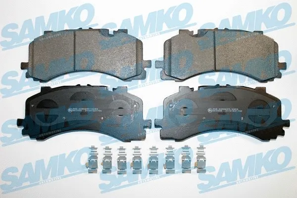Kit de plaquettes de frein, frein à disque SAMKO 5SP2170K