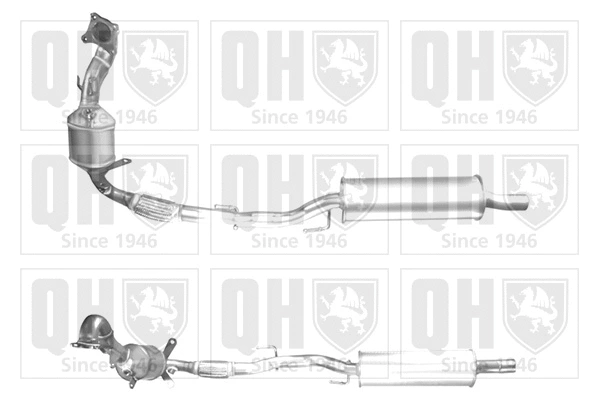 Catalyseur QUINTON HAZELL QCAT92092H