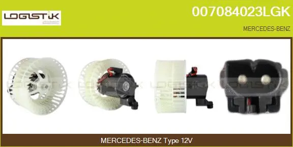Pulseur d'air habitacle LGK 007084023LGK
