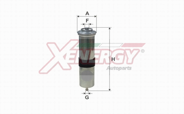 Filtre à carburant AP XENERGY X1585701