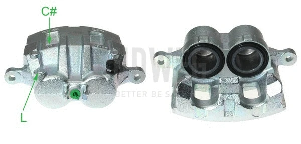 Étrier de frein BUDWEG CALIPER 344472