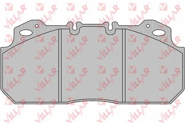 Kit de plaquettes de frein, frein à disque VILLAR 626.1161