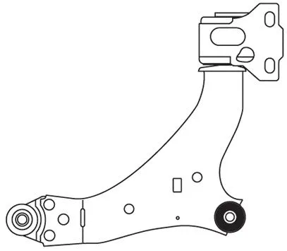Bras de liaison, suspension de roue FRAP F4223