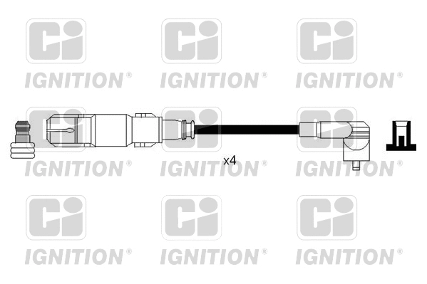 Kit de câbles d'allumage QUINTON HAZELL XC1118