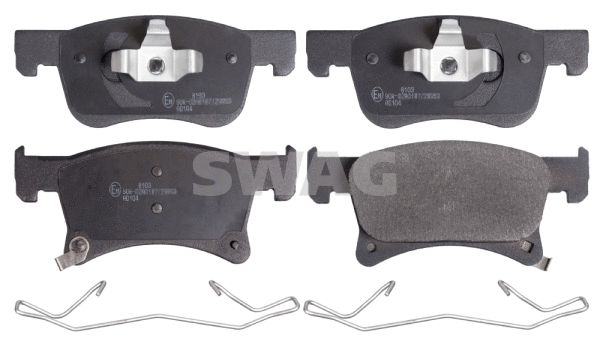 Kit de plaquettes de frein, frein à disque SWAG 42 91 6942