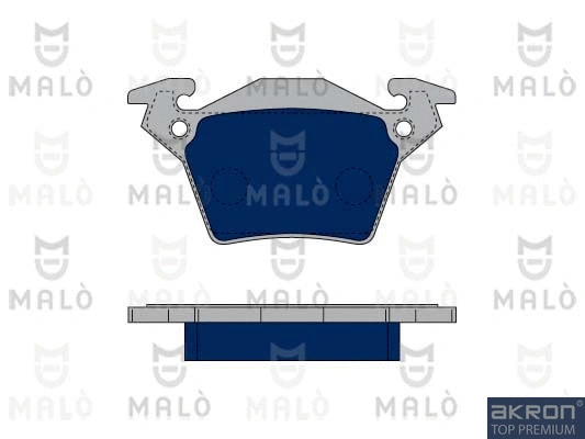 Kit de plaquettes de frein, frein à disque AKRON-MALÒ 1050054
