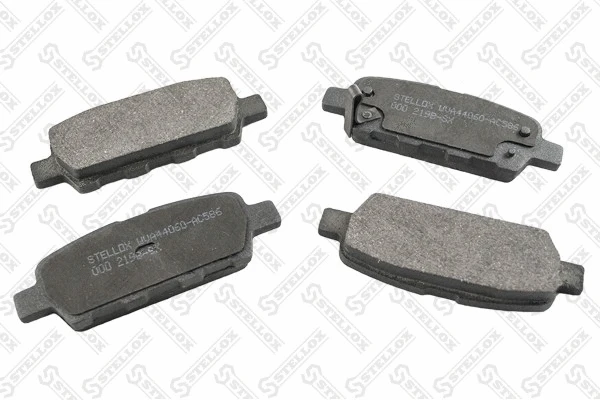 Kit de plaquettes de frein, frein à disque STELLOX 000 219B-SX