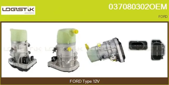 Pompe hydraulique, direction LGK 037080302OEM