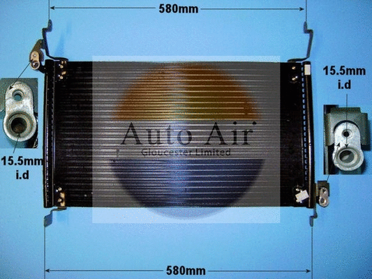 Condenseur, climatisation AUTO AIR GLOUCESTER 16-9771
