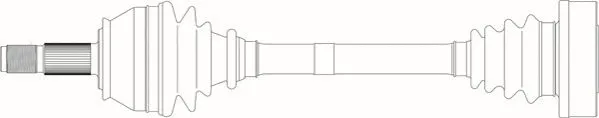 Arbre de transmission GENERAL RICAMBI AR3047