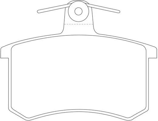 Kit de plaquettes de frein, frein à disque SB BP33017