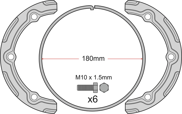 Kit d'accessoires, plaquette de frein à disque JURATEK JCK400