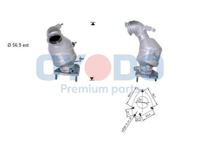 Catalyseur Oyodo 20N0082-OYO