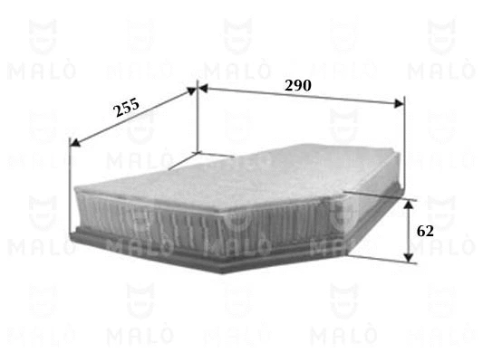 Filtre à air AKRON-MALÒ 1500283