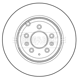 Disque de frein BORG & BECK BBD5276