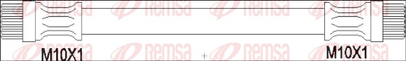 Flexible de frein REMSA G1900.72