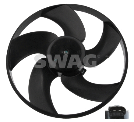 Ventilateur, refroidissement du moteur SWAG 62 94 0638