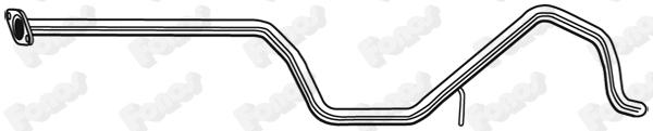 Tuyau d'échappement FONOS 10678