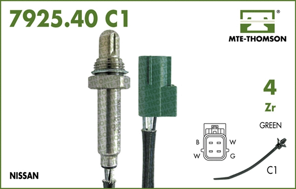 Sonde lambda MTE-THOMSON 7925.40.027C1