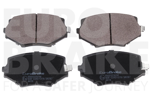 Kit de plaquettes de frein, frein à disque EUROBRAKE 5502223234