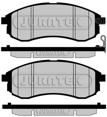 Kit de plaquettes de frein, frein à disque JURATEK JCP1702