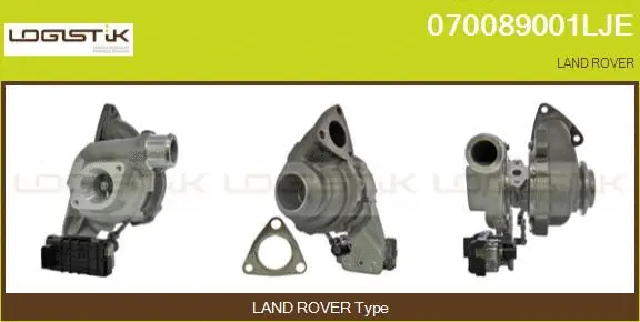 Turbocompresseur, suralimentation LGK 070089001LJE