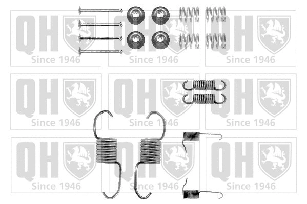 Kit d'accessoires, mâchoire de frein QUINTON HAZELL BFK353