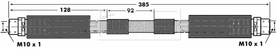 Flexible de frein BORG & BECK BBH6918