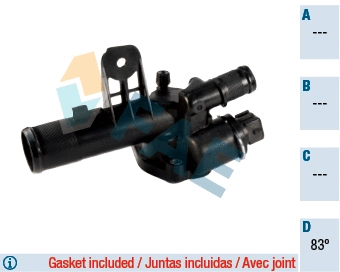 Thermostat, liquide de refroidissement FAE 5351883