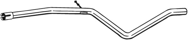 Tuyau d'échappement KLOKKERHOLM 850-135
