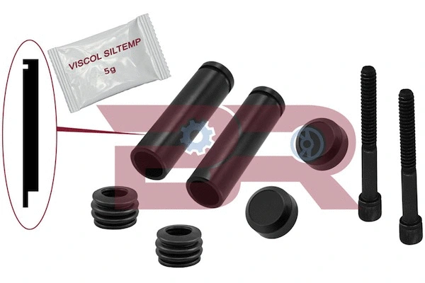 Kit de réparation, étrier de frein BOTTO RICAMBI BRFR2191
