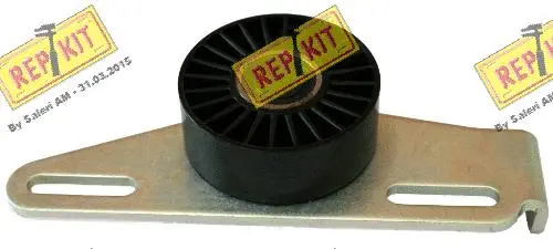 Tendeur de courroie, courroie trapézoïdale à nervures REPKIT RKT3668