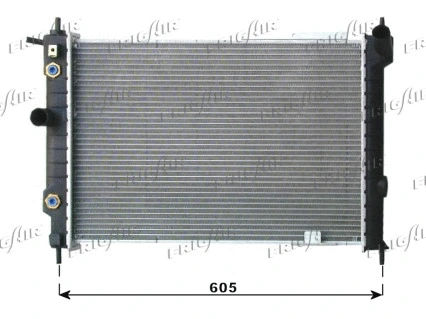 Radiateur, refroidissement du moteur FRIGAIR 0107.3057