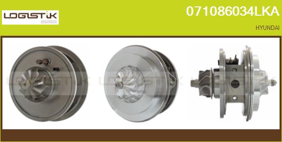 Groupe carter, turbocompresseur LGK 071086034LKA