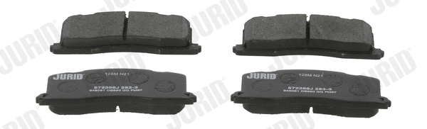 Kit de plaquettes de frein, frein à disque JURID 572386J
