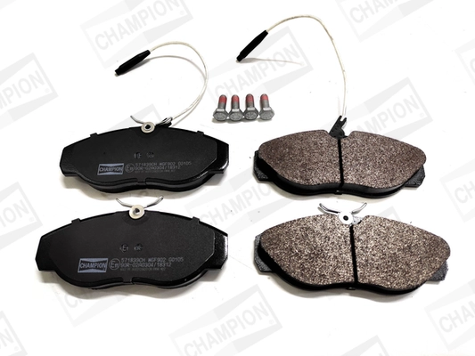 Kit de plaquettes de frein, frein à disque CHAMPION 571839CH