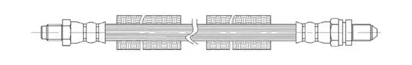 Flexible de frein Technika 31644