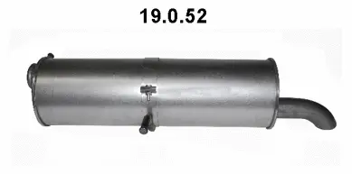 Silencieux arrière EBERSPÄCHER 19.0.52