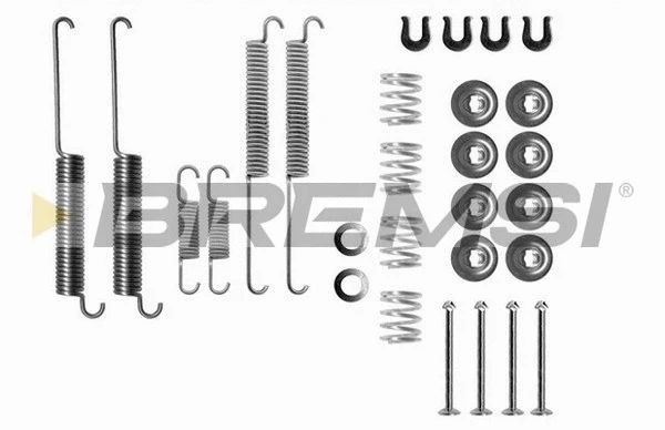 Kit d'accessoires, mâchoire de frein BREMSI SK0787