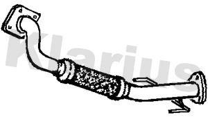 Tuyau d'échappement KLARIUS 301381
