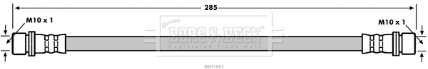 Flexible de frein BORG & BECK BBH7893