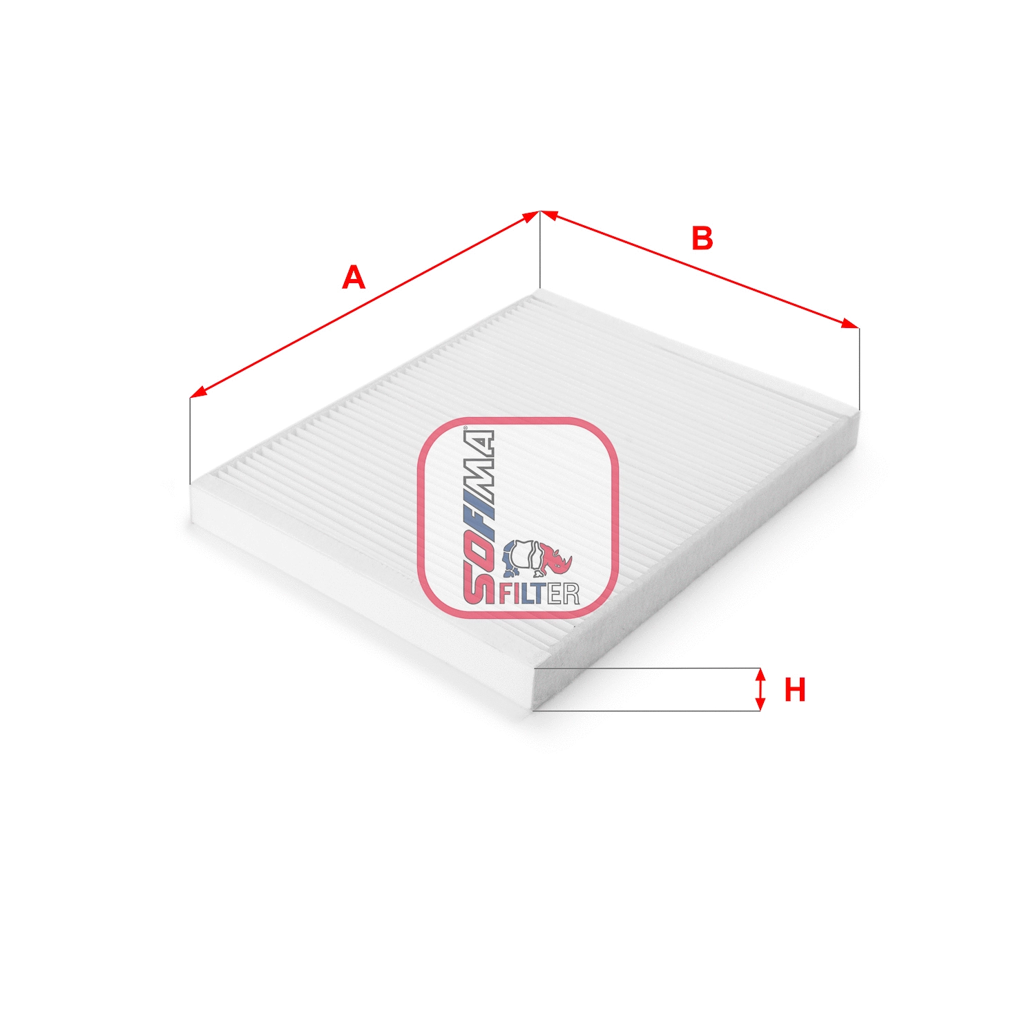 Filtre, air de l'habitacle SOFIMA S 3052 C