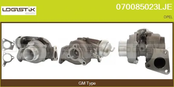 Turbocompresseur, suralimentation LGK 070085023LJE