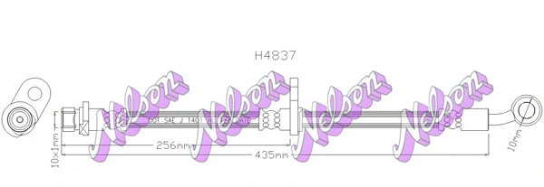 Flexible de frein KAWE H4837