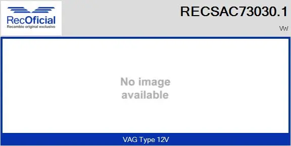 Compresseur, climatisation RECOFICIAL RECSAC73030.1